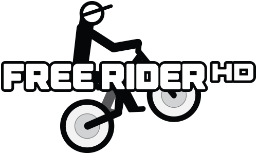 Drawn Bike Stick - Free Rider Hd Logo (500x300)