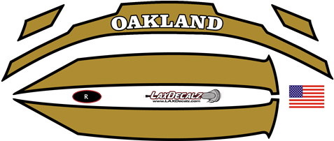Lacrosse Helmet Decal Set Oakland University - Label (750x201)