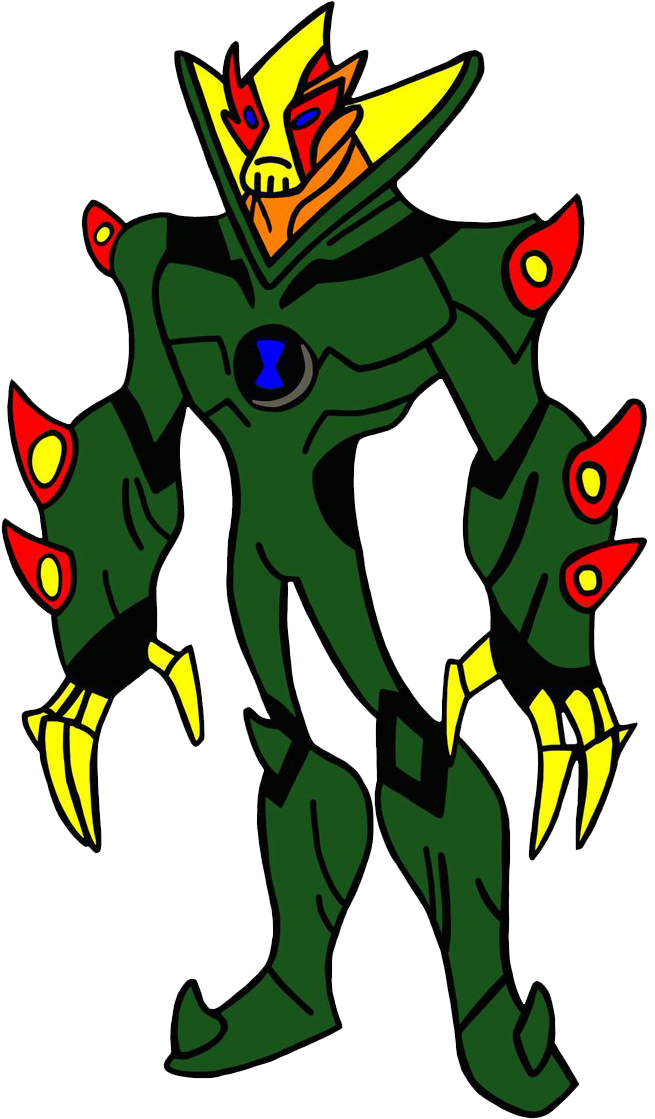 Mature Swampfire By Phantomevil - Alienígenas Omnitrix (707x1131)