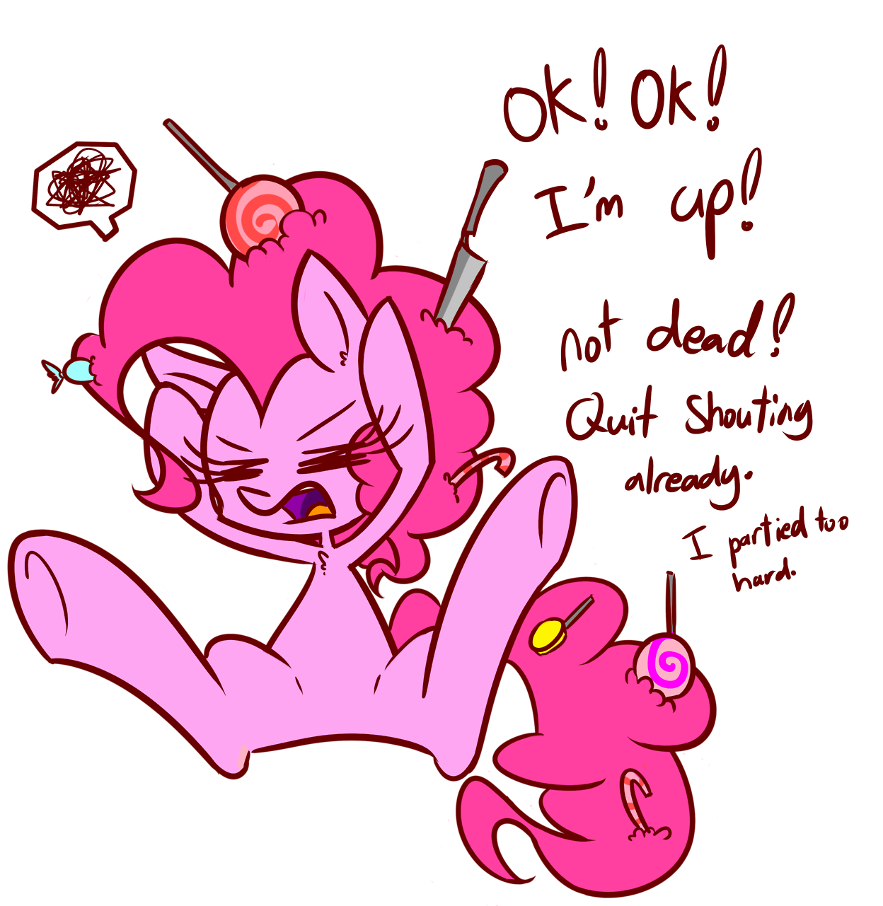 It's Been Quite Awhile Since Our Last Mature Themed - Pinkamena Mlp Cute (1280x1280)