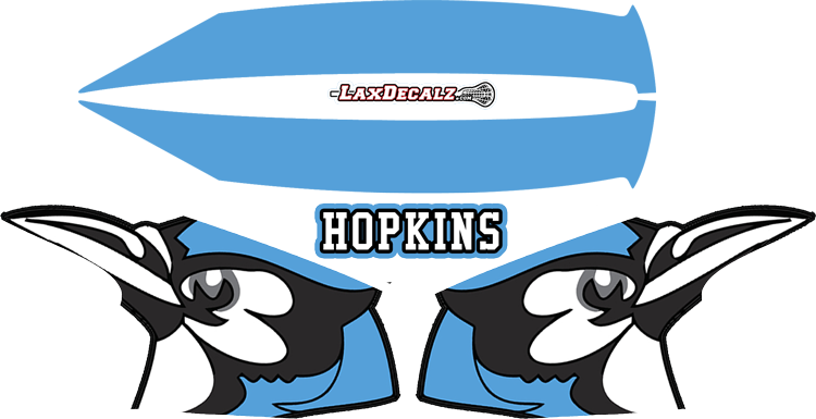 Decal Sets For Hopkins For Cascade R $19 - Johns Hopkins Blue Jays (750x385)
