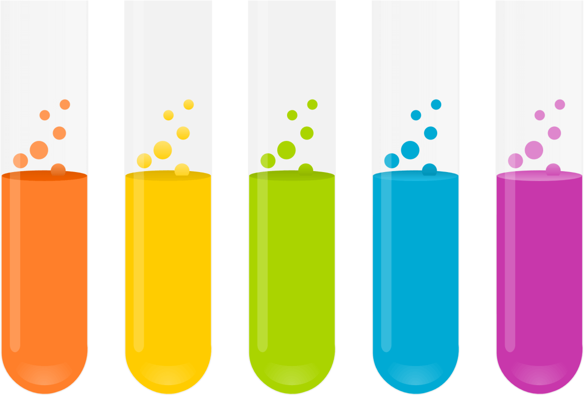 Das Buch "quatschen - Science Test Tubes Png (1200x800)