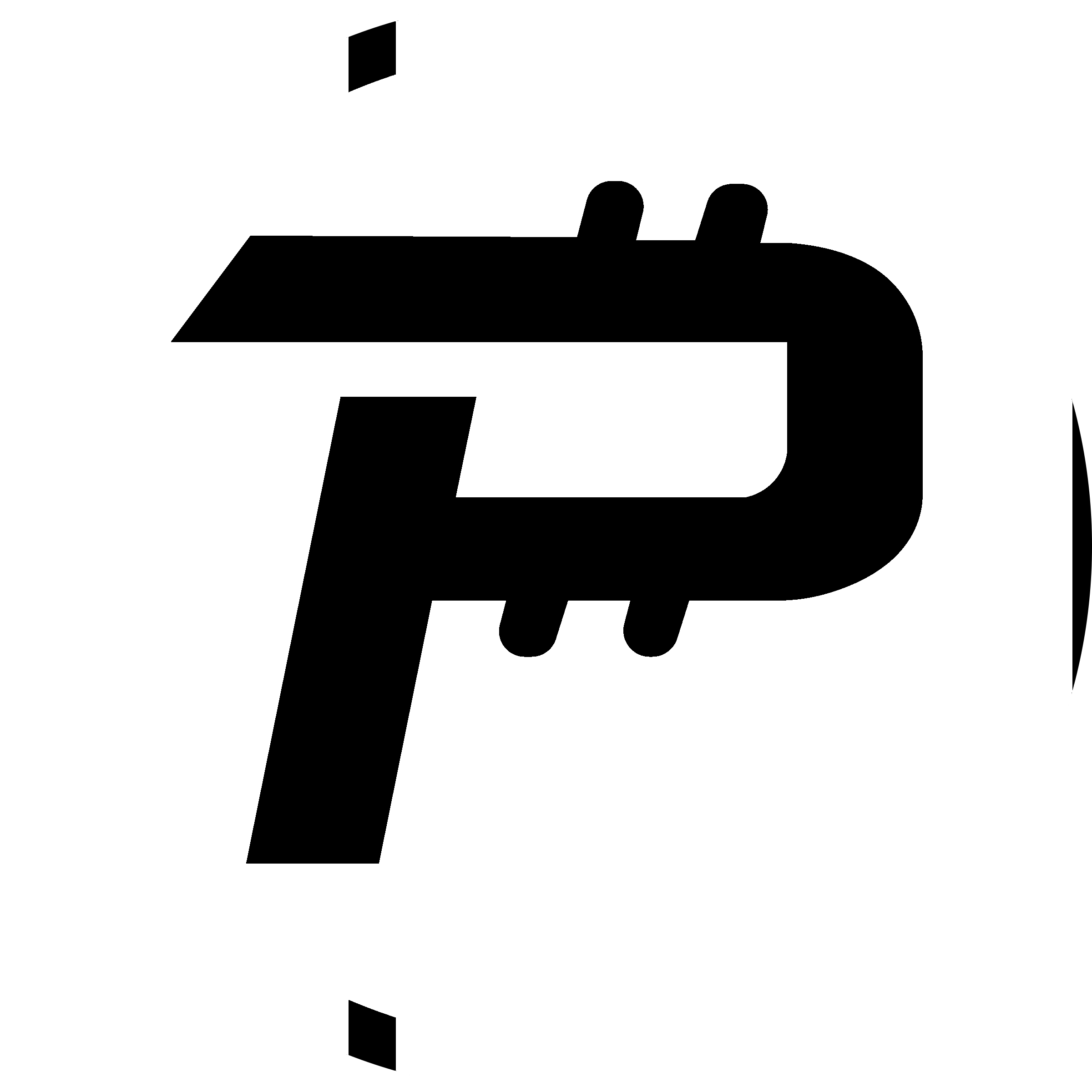 Pascal Coin Logo Black And White - Pascal Coin Logo (2400x2400)