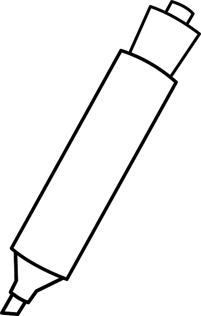 Pen, Felt Pen, Office, School, Supplies - Copic Marker Vector (408x640)