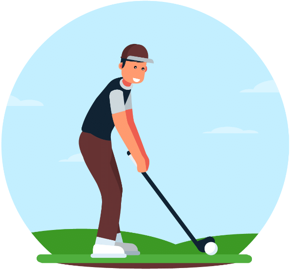 Golf Swing Plane - Golf Stroke Mechanics (600x557)