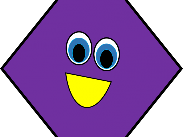 Club Clipart Diamond Shape - Diamond Shapes Clipart (640x480)