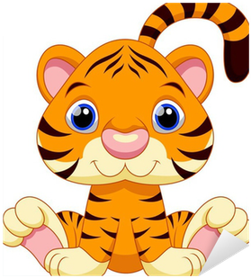 Tiger Cute Cartoon Picture Of Clipart Panda Free Images - Clip Art (400x400)