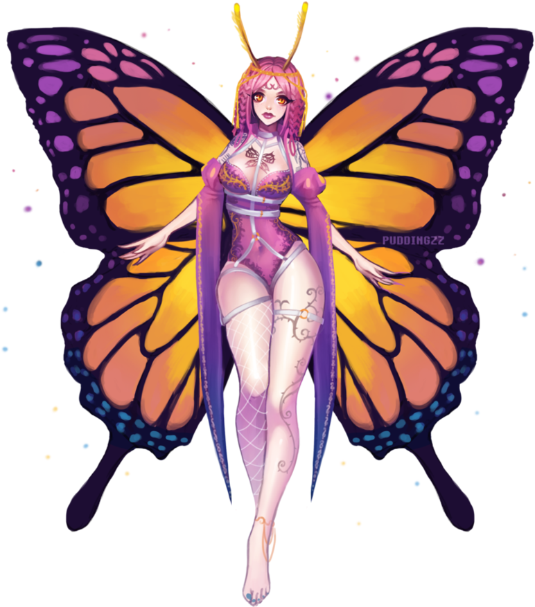 Monarch Butterfly Evolution Of Butterflies Drawing - Fairy (861x929)