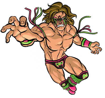 The Ultimate Warrior Best Png Png Images - Ultimate Warrior Drawing (400x380)
