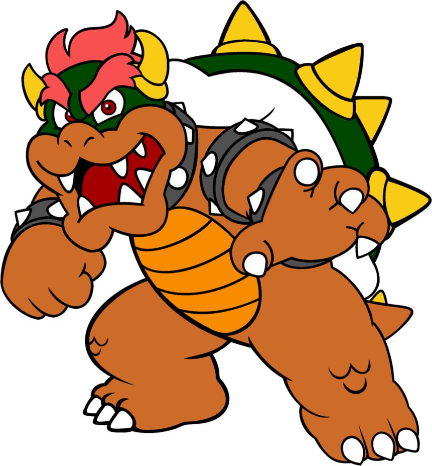 Time Machine Bowser By Darkiggykoopa - Super Mario Bros 3 Bowser (861x927)