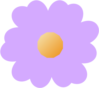 Purple Flower Clipart - Violet (800x533)
