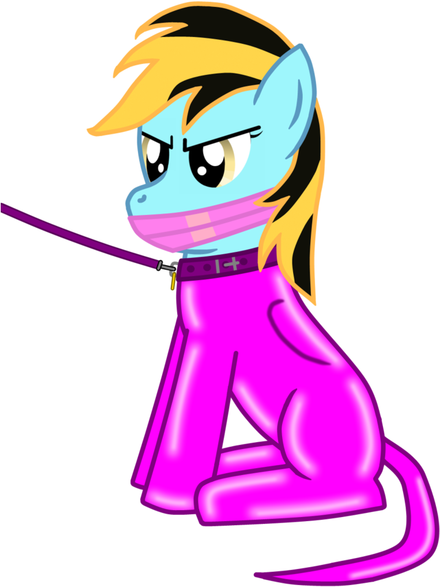 Blue Loyalty Going Out For A Walk By Imp344 - Cartoon (731x1094)