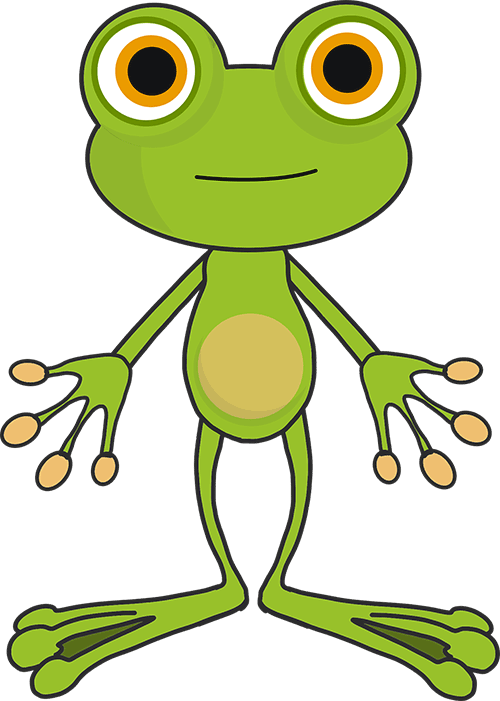 Puddle Clipart Frog - Gambar Kartun Kodok (913x1280)