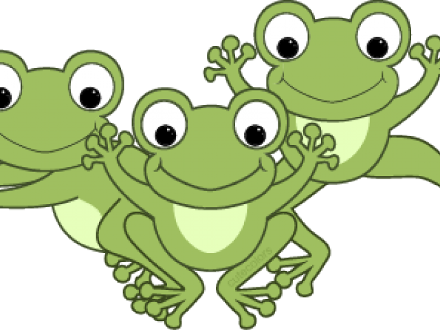 Green Frog Clipart Comic - Song (640x480)