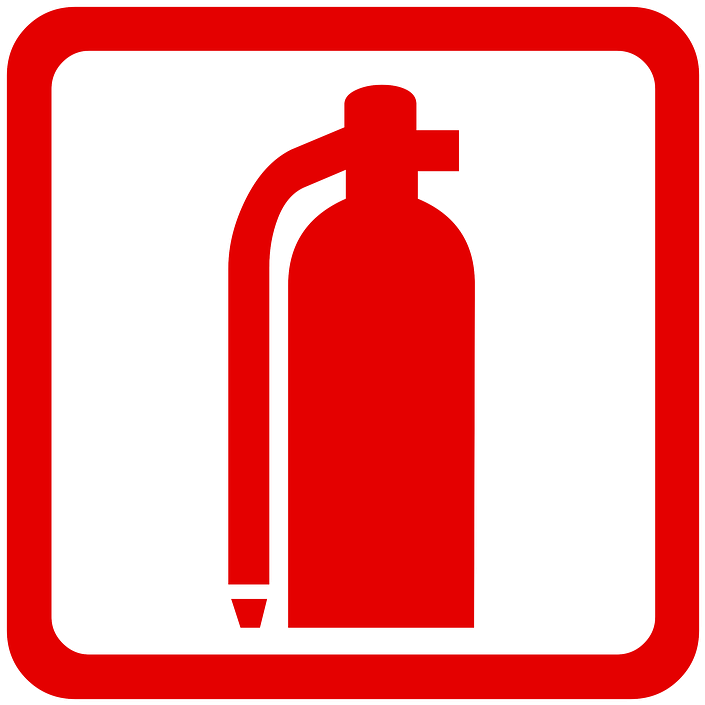 Printable Fire Extinguisher Signs 1, Buy Clip Art - Fire Extinguisher (720x720)