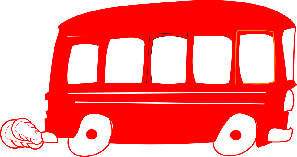 Hawaiian Shirts Cliparts 28, Buy Clip Art - Red School Bus Clipart (960x508)
