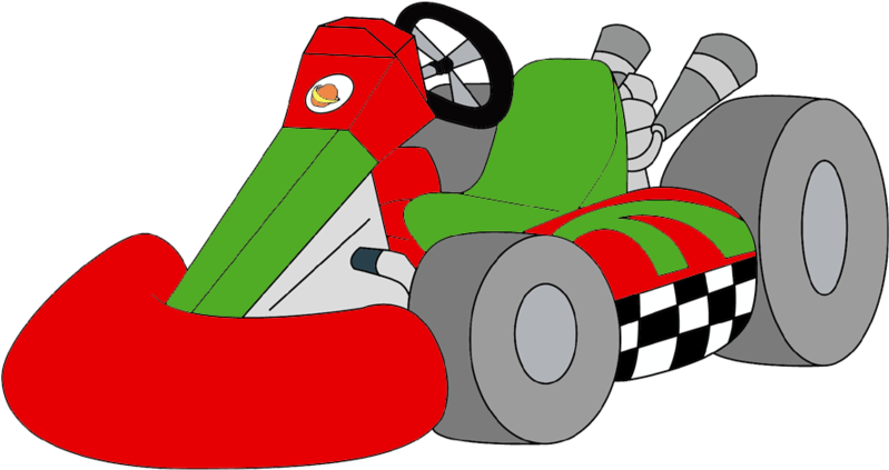 Marvin The Martian Kart By Aso-designer - Mario Kart (900x536)