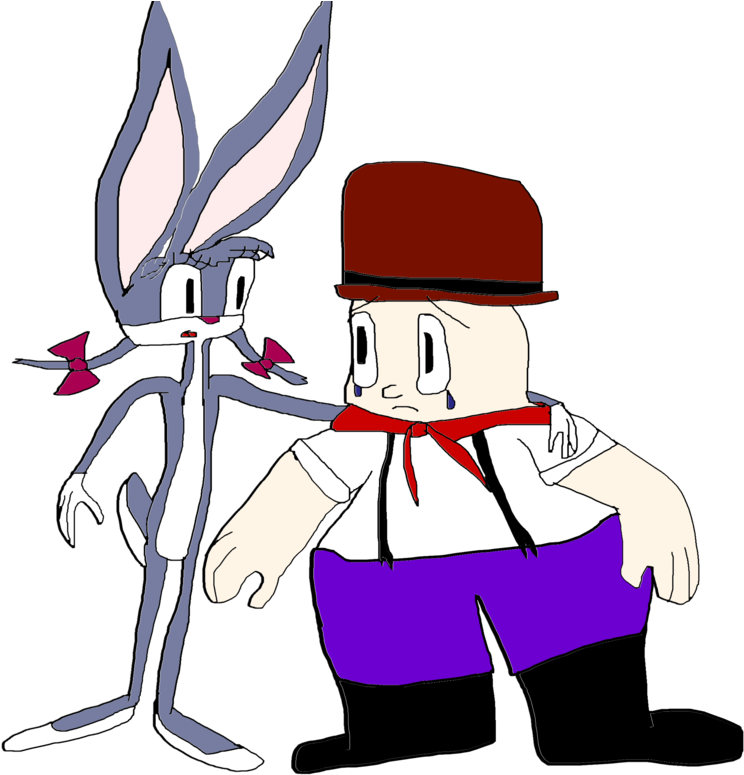 Katie Bunny The Wacky Wabbit And Elmer Fudd By 10katieturner - The Wacky Wabbit (1032x774)