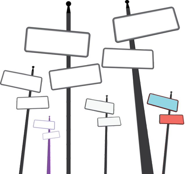 Share This Image - Street Sign Vector Png (637x600)