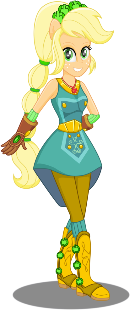 Absurd Res, Applejack, Artist - Goddess (594x1024)