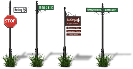 Street Sign Designs Download - Traffic Sign (597x267)