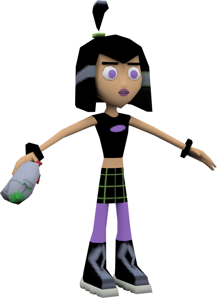 Sam Manson Model By Crasharki - Nicktoons Attack Of The Toybots Sam (693x949)