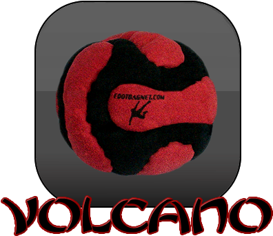 V For Volcano, Virus & Vortex Footbag Conspiracy Set - Collection Of 8 Pro Footbags Hacky Sack Sand & (400x400)