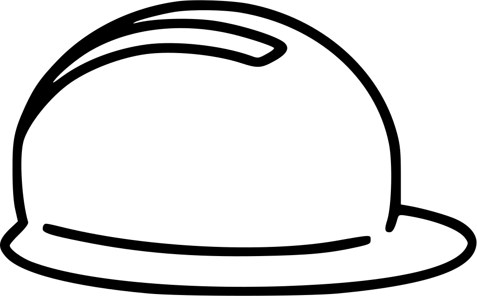 Hardhat Worker Occupation Construction Uniform Safe - Icon (981x608)