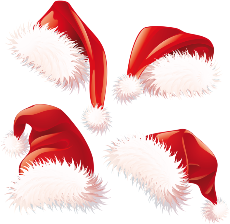 Pin Santa Hat Clipart - Santa Hat Png Free (800x777)