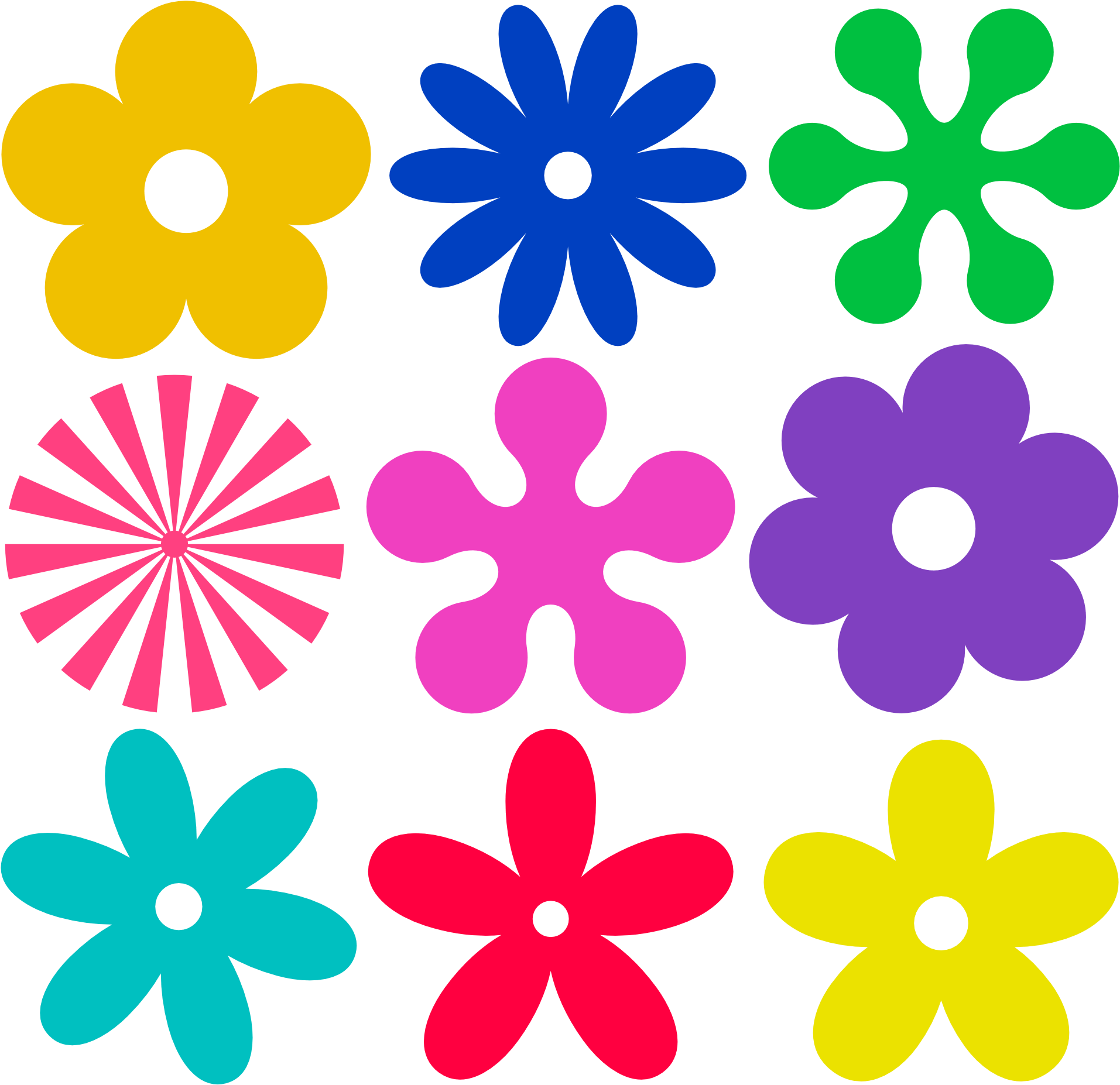 We Do Our Best To Bring You The Highest Quality Cliparts - Flower Vector Png (1969x1893)