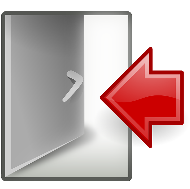 Door - Quit Icon (640x637)
