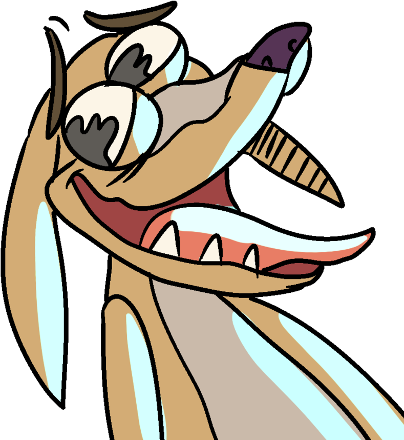 Dog Canidae Fan Art Pet Clip Art - Alfred Alfer The Dog (894x894)