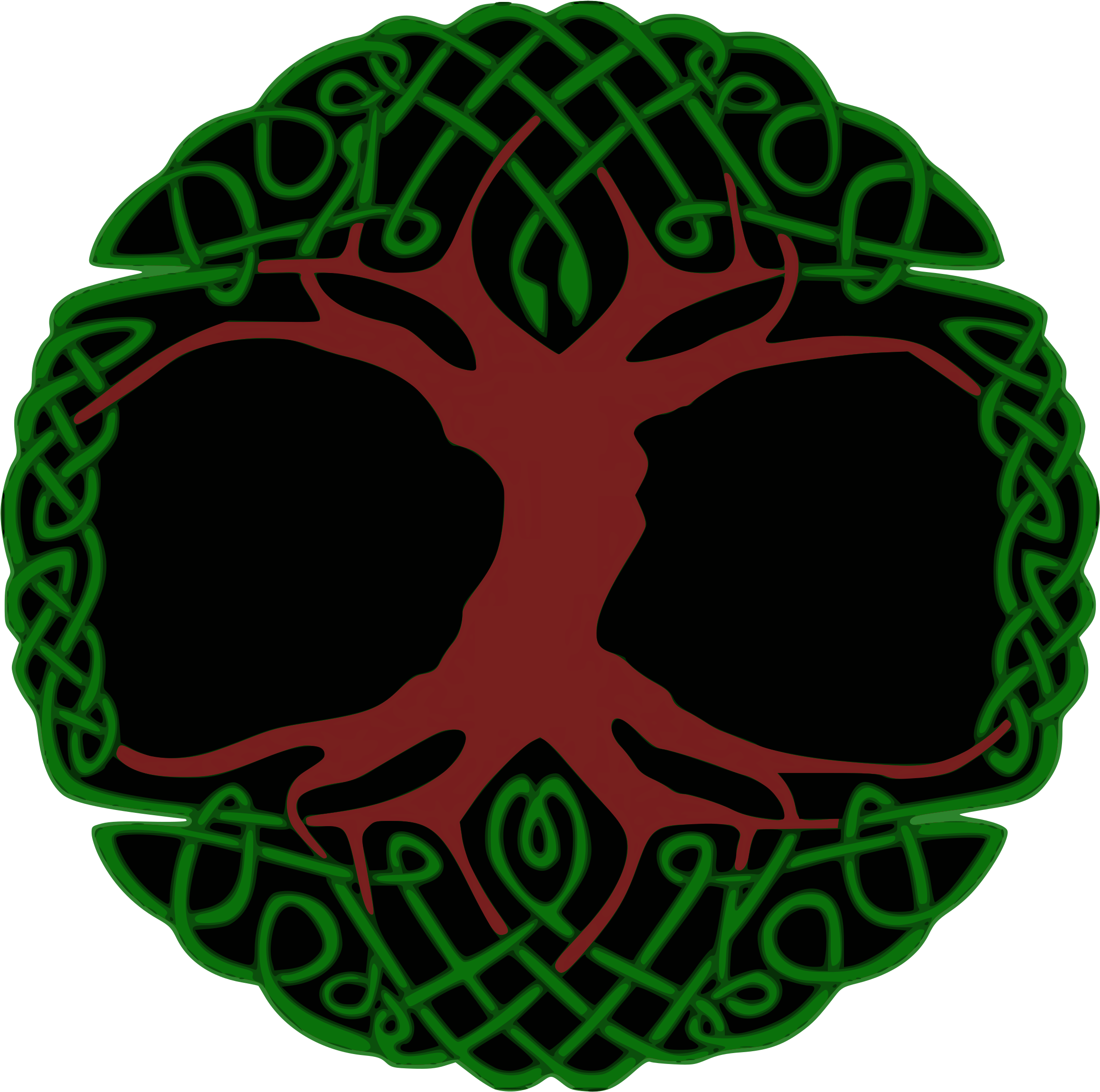 This Free Icons Png Design Of Celtic Tree - Celtic Sacred Trees (2400x3394)