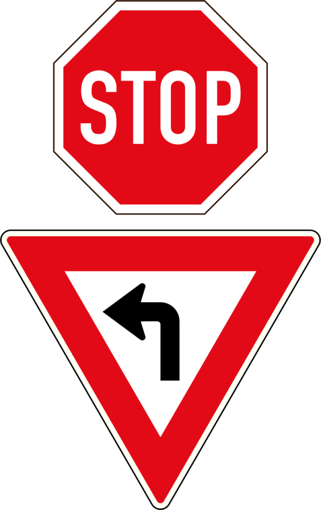R1 - 2 - Stop/yield - Road Sign R1 2 (644x1024)