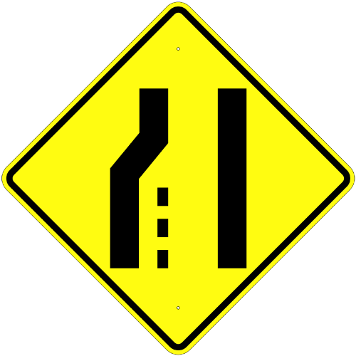 Two Way Road Sign (500x500)