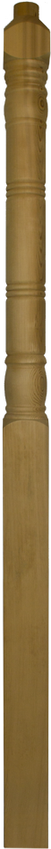 Exquisite Lamp Post 6 X 6 - Wood (139x1000)