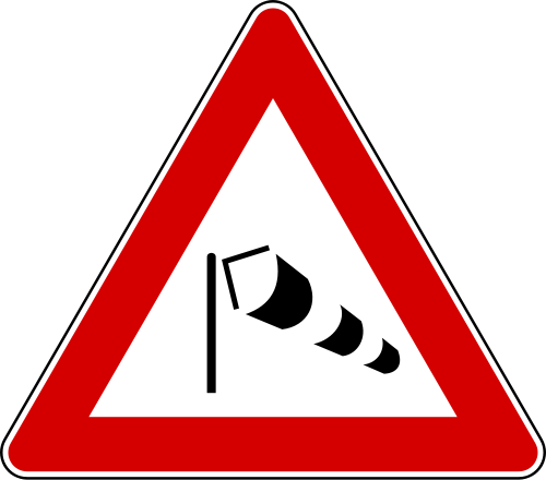 This Image Rendered As Png In Other Widths - Two Way Traffic Crosses A One Way Road (500x440)