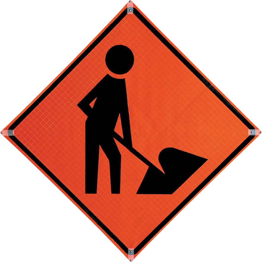 Construction Work Zone Signs (881x882)