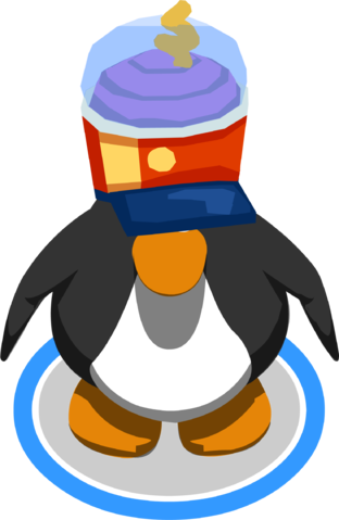Brain Freeze Ig - Club Penguin Brown Hair (312x479)