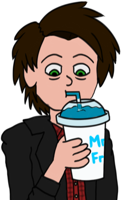 Freeze Your Brain By Blacklittlelamb - Cartoon (448x675)