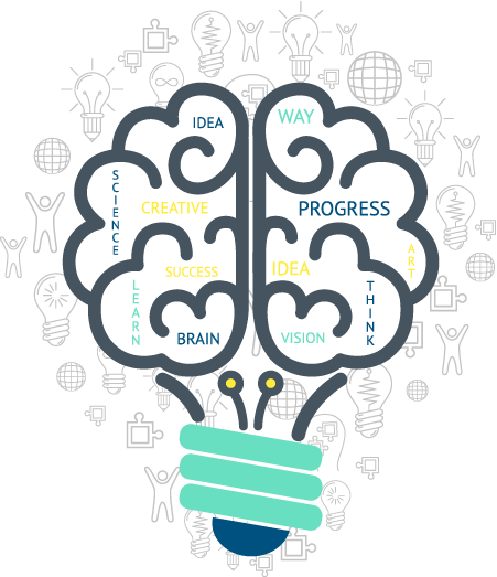 Because Of The Speed In Which They're Delivered To - Brain Logo Png (451x523)