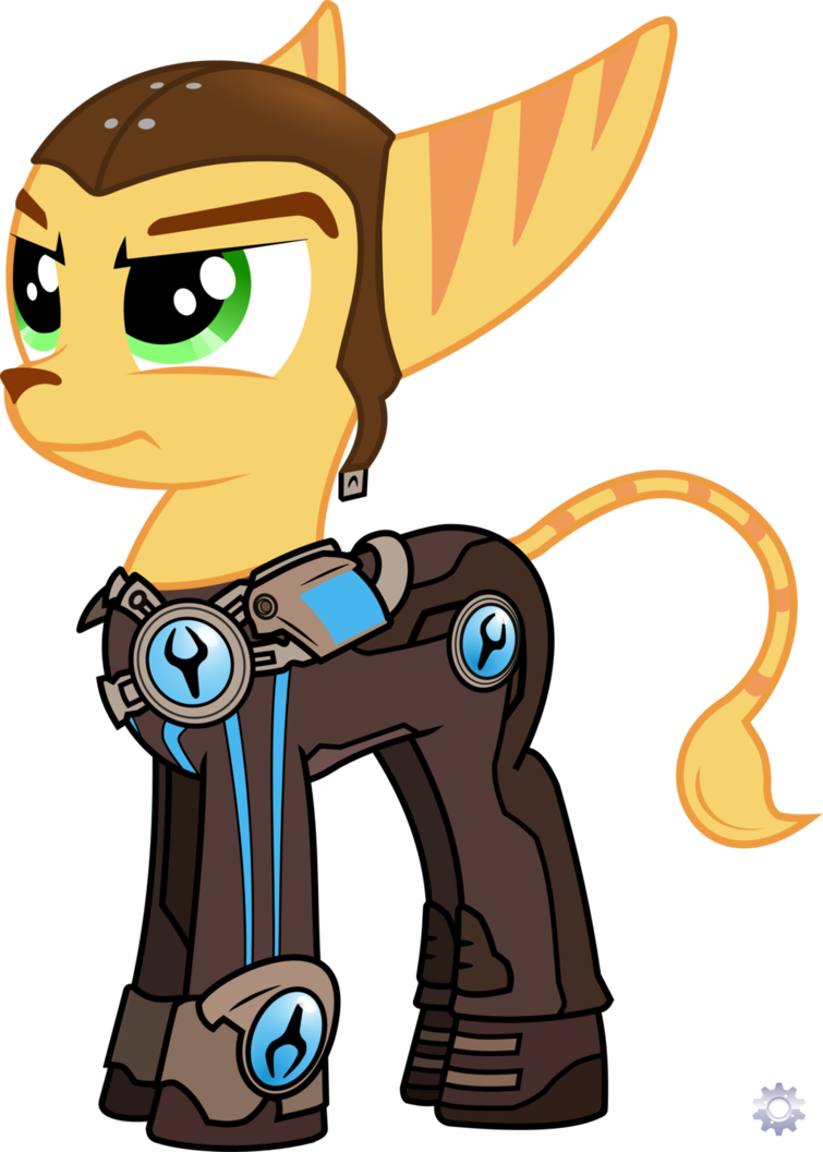 Ratchet Pony By Ratchethun - Ratchet And Clank Cringe (755x1057)