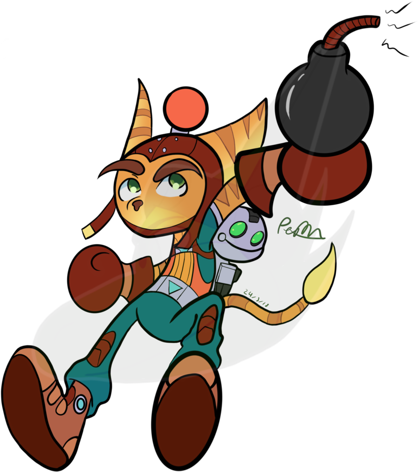 Ratchet Bomber By Teckgeck Ratchet Bomber By Teckgeck - Ratchet (1024x1024)
