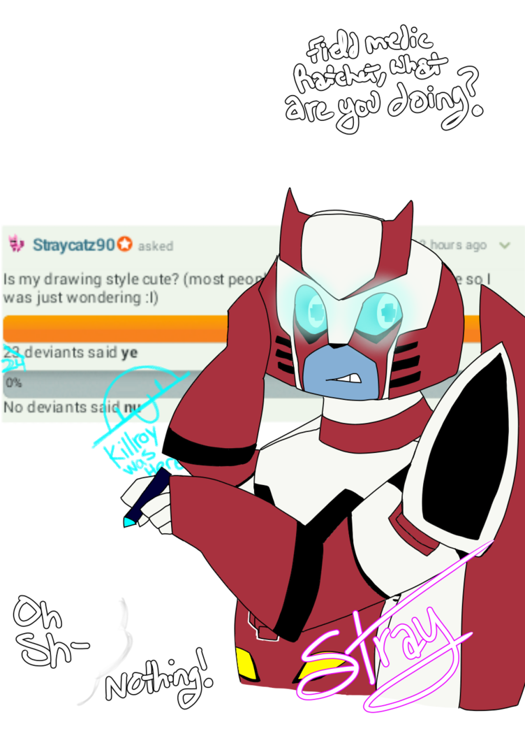 Field Medic Ratchet By Straycatz90 - Cartoon (752x1063)