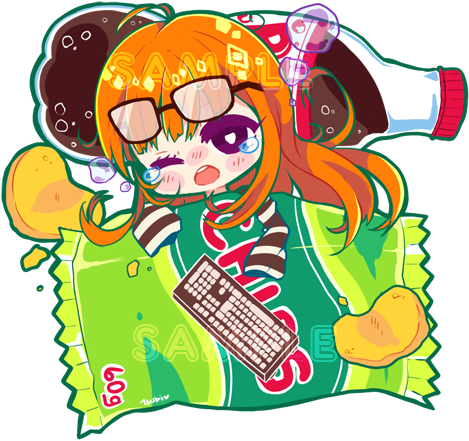 Persona 5 “futaba” Snack Charm Sample ~ - Persona 5 “futaba” Snack Charm Sample ~ (500x500)