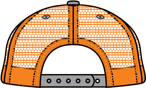 Elevate Cycles Trucker Hat Orange Back - Elevate Cycles Trucker Hat Orange Back (483x300)