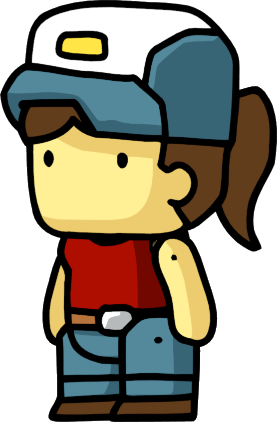 Trucker Female - Scribblenauts (555x846)