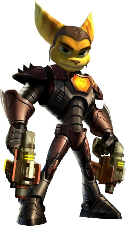 Ratchet & Clank - Ratchet And Clank Deadlocked Ratchet (410x733)