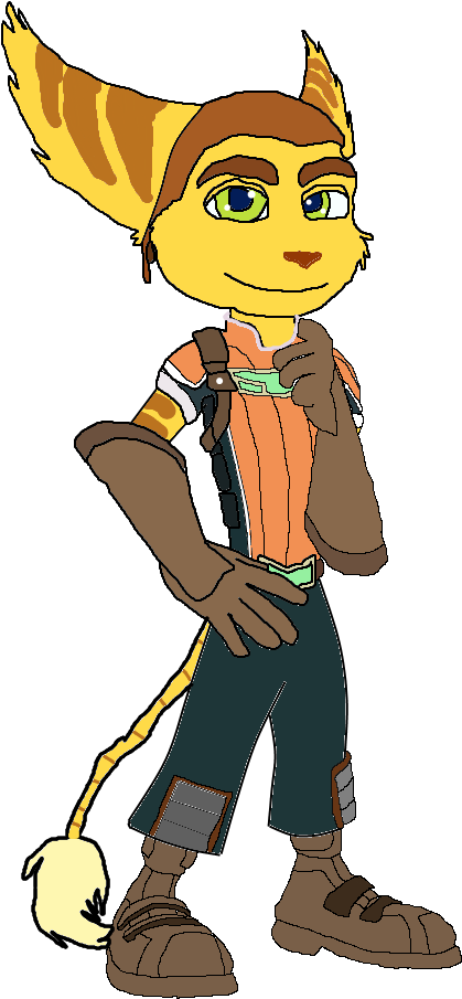 Ratchet Lombax By Superratchetlimited - Cartoon (550x952)