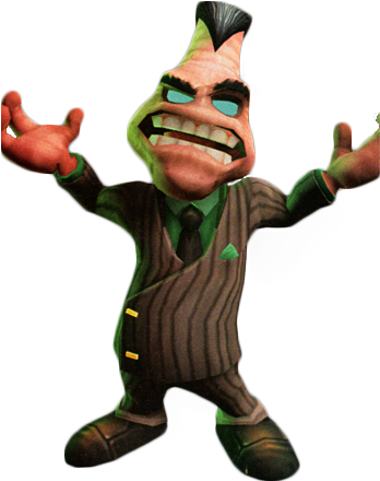 Evil Chairman Drek - Ratchet And Clank Chairman Drek (347x450)